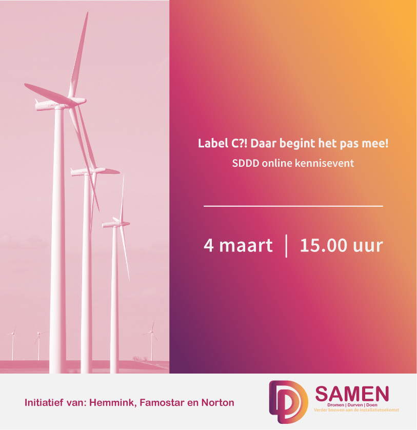 Webinar Label C?! Daar begint het pas mee